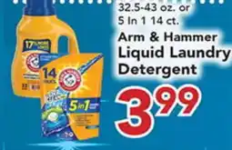 Eurofresh Market Arm & Hammer Liquid Laundry Detergent offer
