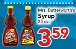Eurofresh Market Mrs. Butterworth's Syrup offer
