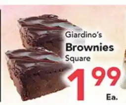 Eurofresh Market Giardino's Brownies Square offer