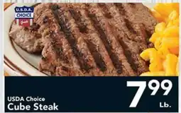 Eurofresh Market USDA Choice Cube Steak offer