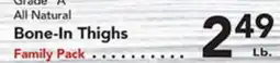 Eurofresh Market All Natural Bone-In Thighs offer