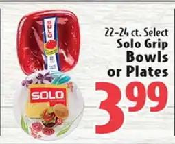 Eurofresh Market 22-24 ct. Select Solo Grip Bowls or Plates offer