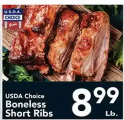 Eurofresh Market USDA Choice Boneless Short Ribs offer