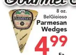 Eurofresh Market Gourmet 8 oz. BelGioioso Parmesan Wedges offer