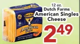 Eurofresh Market Dutch Farms American Singles Cheese offer