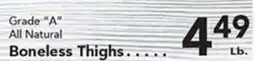 Eurofresh Market Boneless Thighs offer