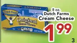 Eurofresh Market Dutch Farms Cream Cheese offer