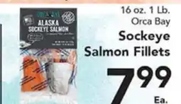 Eurofresh Market Orca Bay Sockeye Salmon Fillets offer