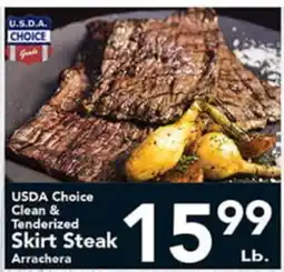 Eurofresh Market USDA Choice Clean & Tenderized Skirt Steak offer