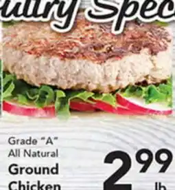 Eurofresh Market Grade A All Natural Ground Chicken offer