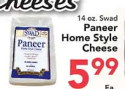 Eurofresh Market Swad Paneer Home Style Cheese offer
