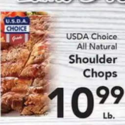 Eurofresh Market USDA Choice All Natural Shoulder Chops offer