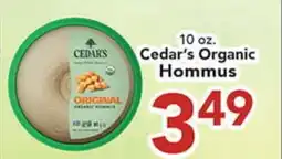 Eurofresh Market Cedar's Organic Hommus offer