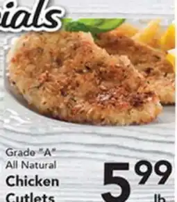 Eurofresh Market Grade A All Natural Chicken Cutlets offer