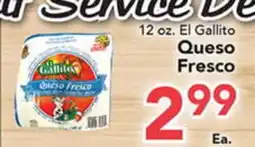 Eurofresh Market El Gallito Queso Fresco offer