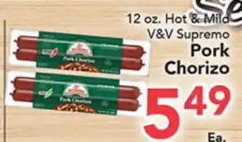 Eurofresh Market V&V Supremo Pork Chorizo offer