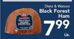 Eurofresh Market Dietz & Watson Black Forest Ham offer