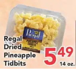 Eurofresh Market Regal Dried Pineapple Tidbits offer