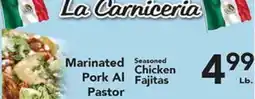 Eurofresh Market Marinated Pork Al Pastor Seasoned Chicken Fajitas offer