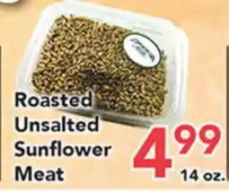 Eurofresh Market Roasted Unsalted Sunflower Meat offer