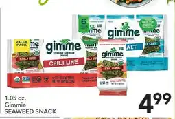 Pete's Fresh Market Gimme SEAWEED SNACK offer