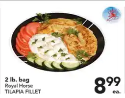 Pete's Fresh Market 2 lb. bag Royal Horse TILAPIA FILLET offer
