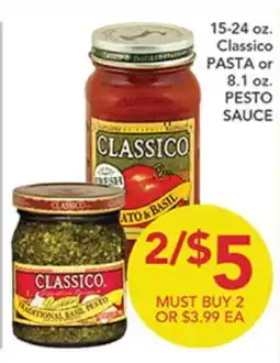 Pete's Fresh Market Classico PASTA or PESTO SAUCE offer