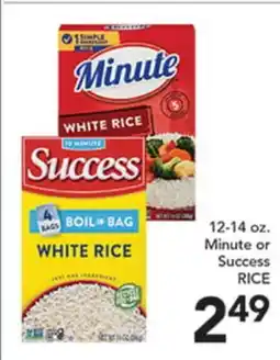 Pete's Fresh Market 12-14 oz. Minute or Success RICE offer