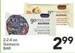 Pete's Fresh Market 2-2.4 oz. Gomacro BAR offer