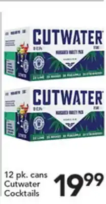 Pete's Fresh Market Cutwater Cocktails offer