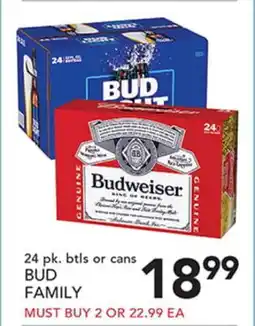 Pete's Fresh Market BUD FAMILY offer
