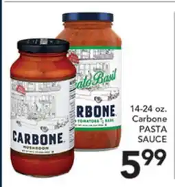 Pete's Fresh Market 14-24 oz. Carbone PASTA SAUCE offer