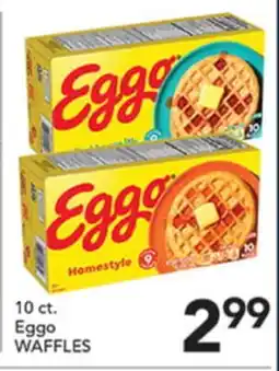 Pete's Fresh Market 10 ct. Eggo WAFFLES offer