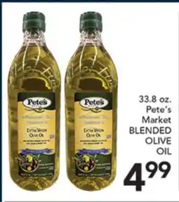 Pete's Fresh Market Pete's Market BLENDED OLIVE OIL offer