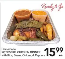Pete's Fresh Market Homemade ROTISSERIE CHICKEN DINNER offer