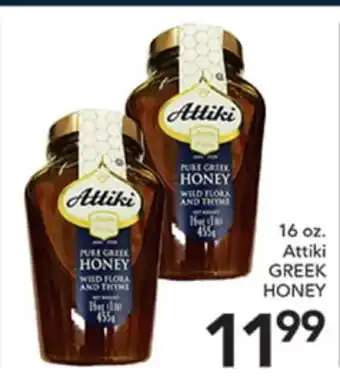 Pete's Fresh Market 16 oz. Attiki GREEK HONEY offer