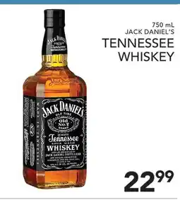 Pete's Fresh Market 750 mL JACK DANIEL'S TENNESSEE WHISKEY offer
