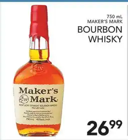 Pete's Fresh Market MAKER'S MARK BOURBON WHISKY offer