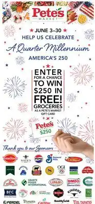 Pete's Fresh Market PETES MARKET offer