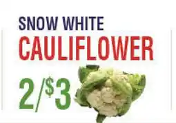 Circus Fruits SNOW WHITE CAULIFLOWER offer
