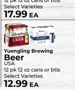 Sunset Foods Yuengling Brewing Beer offer