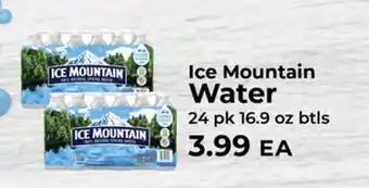 Sunset Foods Ice Mountain Water offer