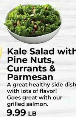 Sunset Foods Kale Salad with Pine Nuts, Currants & Parmesan offer