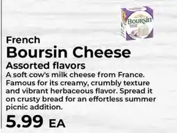 Sunset Foods French Boursin Cheese offer