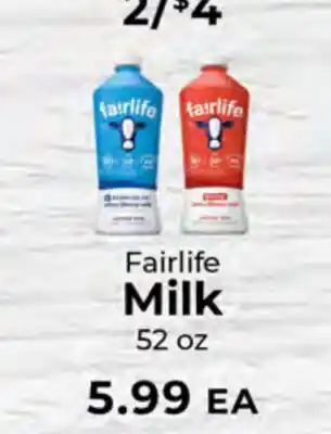 Sunset Foods Fairlife Milk offer
