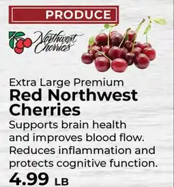 Sunset Foods Extra Large Premium Red Northwest Cherries offer