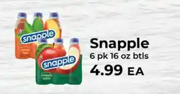 Sunset Foods Snapple offer