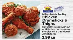 Sunset Foods Miller Amish Poultry Chicken Drumsticks & Thighs offer