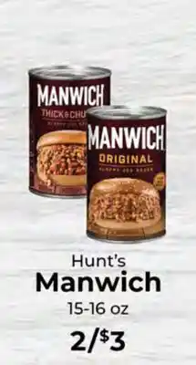 Sunset Foods Hunt's Manwich offer
