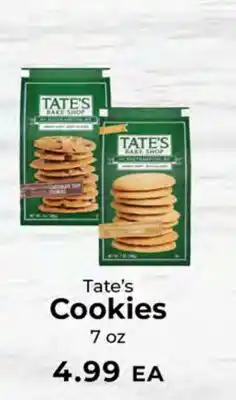 Sunset Foods Tate's Cookies offer